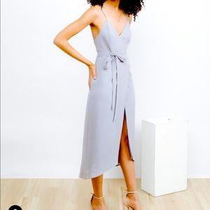 Park & Fifth Berkeley Dress in Lavendar Gray